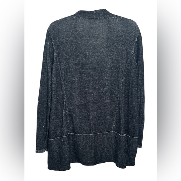 Eileen Fisher Women's Cotton Blend Long Sleeve Open Front Cardigan Size Small - Picture 2 of 3